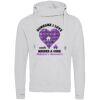 Cross neck hoodie Thumbnail
